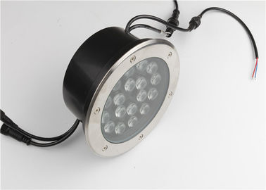 주도하는 스폿 라이트 IP65 18W DC24V 장식적 LED 라이트 라운드 지상 묻힌 램프 2년 보증