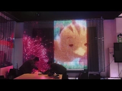 전면을 구축하는 P50 LED 디스플레이 야외 메쉬 스크린