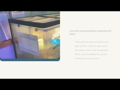 라운드 30 밀리미터 SMD2835는 주도하는 크리스마스 등불 에피스타를 방수 처리합니다