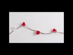 평면 12mm 픽셀 LED DMX512 RGB 풀 컬러 12mm 0.3w DC12V LED 픽셀 라이트