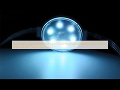 장식 조명 SMD3535 Ip67 픽셀 포인트 빛 방출 색상 R/G/B / 2000-6500K 사용자 정의 색상
