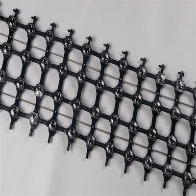 IP67 LED Mesh Video Wall Transparent Flexible LED Mesh Screen For Building Facade