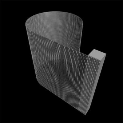 P6 Super Slim Transparent LED Film For Indoor Video Wall Easy Installation With PCB Board RGB DC5V