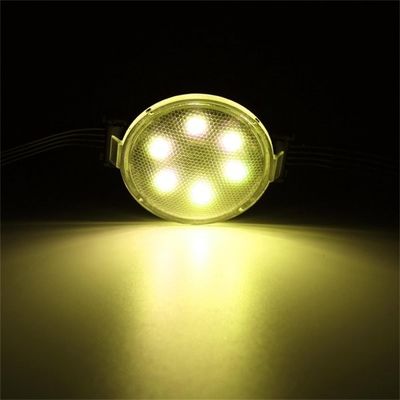 50mm diameter point light source red green blue monochrome 24V outdoor permanent pixel light