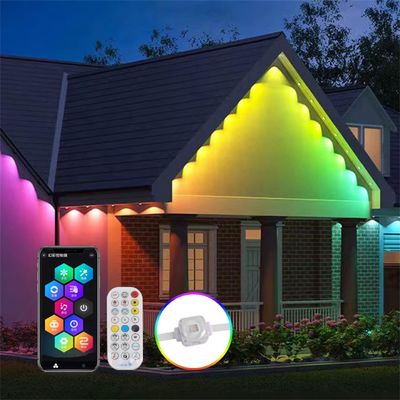 SMD 5050 Hang Installation 24V 40lm LED Eaves Light for Colorful Outdoor Decoration