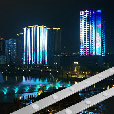 1W RGB Permanent Led Christmas Led Pixel Point Light Waterproof Customized IP67 0.4W 5V 30mm for Outdoor Building Lighting