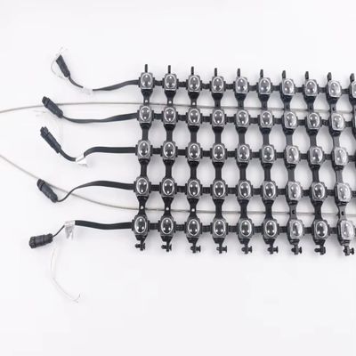 P50 Outdoor Portable Mesh Super High High Brightness LED Curtain Screen for Building Lighting