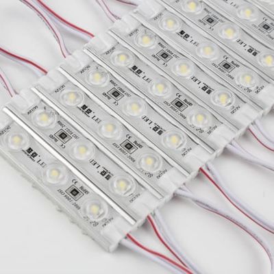 IP67  Waterproof PVC Injection Custom LED Light Module DC12V SMD3030 for Advertising Service