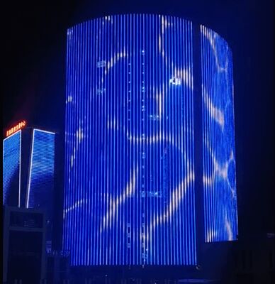 LED Point Light Source High Brightness  High-Tech Lightweight Thin Point Light for Wall Mounted Large Display, Building Facade and Media Lighting