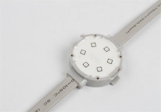 5Wire RGB Full Color Changing 1.5W DC 24V IP67 Waterproof Led Point Light for Decorative Lighting