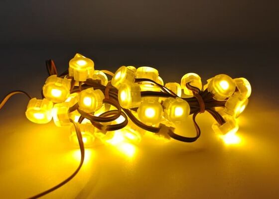 IP67 Waterproof RGB 20mm DC12V LED Point Light Flexible PC Material Lighting