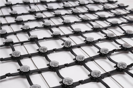 Transparent 4500nits P50 P60 P100 Mesh Curtain Led Display SMD3535