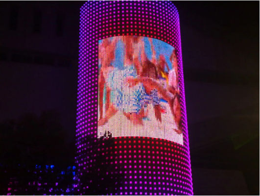 RGB Full-Color DMX512 Control LED Point Light Source Screen for Decoration Product