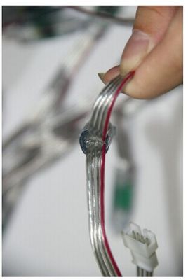 Professional CE 0.3W 12mm Straw Hat Pixel LED Light Curtain Waterproof IP67