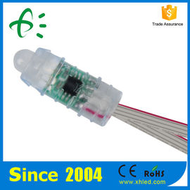 풀 컬러 IC DMX512 12MM는 화소, RGB F8 DC05V를 방수 처리합니다 LED 단위를 지도했습니다