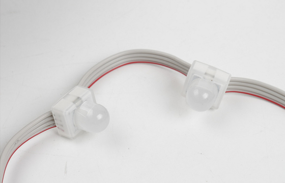SMD 5050 크리스마스 휴가 빛 12 밀리미터는 어드레스로 불러낼 수 있는 1903 DMX512 RGB 화소 LED 라이트를 사각처리합니다