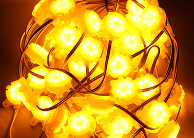 DC24V 0.6W 30mm SMD 5050 편지 훈장을 위한 노란 LED 점 빛