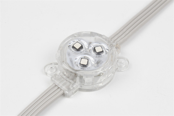 야외 방수 IP67 LED 포인트 라이트 DC12V 0.75W 30 밀리미터 단색 SMD3535