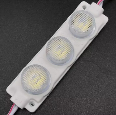 기적적 콩은 광 모듈 방수 75*20MM IP65에게 0.6W SMD2835 DC12V RGB 섬광을 보내게 했습니다
