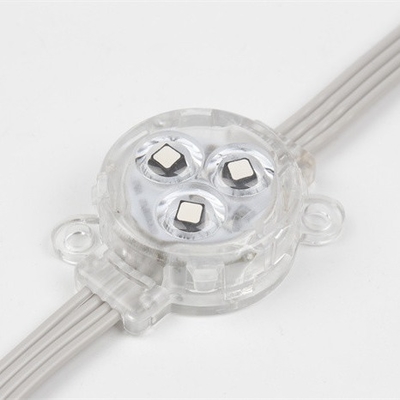 DC5V 30 밀리미터 RGB LED 포인트 라이트 IP67 방수 0.75W DMX512 Smd3535