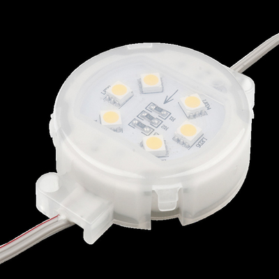 단색은 LED 라이트 야외 방수 IP67 1.2W Smd2835 DC24V에게 50 밀리미터를 지시합니다