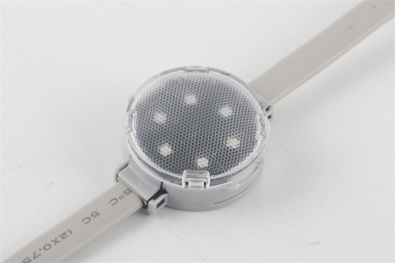 IP67 LED 포인트 라이트 DC15V 밀리미터 Smd3535 DMX512 신호 화소 광점원 3RGB+3W명 40명 1.8W명