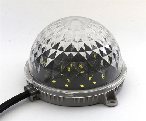 80MM 24V 방수 DMX 다색 장식 크리스마스 휴가 풍경 빛 RGB 픽셀 LED 조명