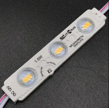 높은 밝기 66LM 방수 3 LED 조명 모듈 야외 smd5050 12V 냉백 주입 LED 모듈