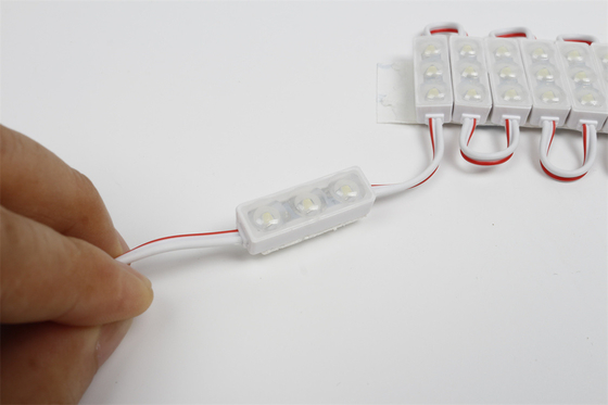 렌즈가 있는 LED 모듈 1.5W 1.8W 3W SMD 2835 5050 방수 주입 LED 조명, 옥외 간판 조명 장식용