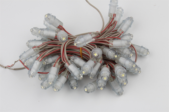 높은 광도 DC12V 단 하나 색깔 옥외 LED 화소 빛 IP67 SMD2025