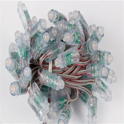 RGB LED 픽셀 라이트 0.3W DC5V IP67 12mm 야외 방수 광고 픽셀 라이트