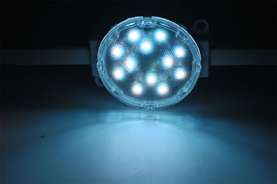 IP67 보호 기능을 갖춘 방수형 야외 50mm RGBW LED 포인트 라이트