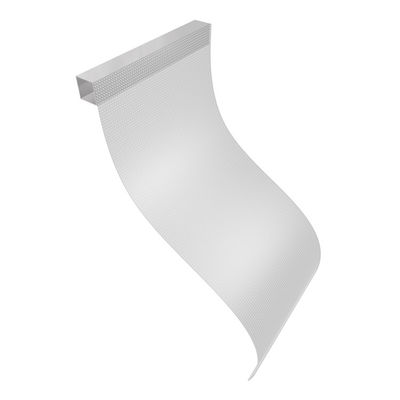 Flexible Led Film Crystal Display screen Transparent Led screen on shopping mall windows glass Adhesive led Advertising