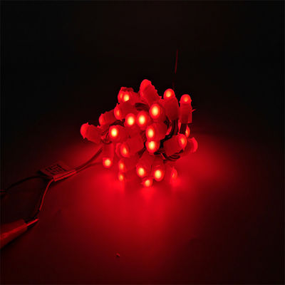 스트링 라이트 12MM LED 픽셀 모듈 / 8mm 스택 모자 LED 픽셀 라이트 PVC + 실리콘