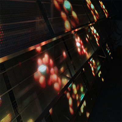 Customized LED Transparent Film Screen for Advertising Video Wall P6DC5V WE1314RGB 16bit
