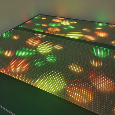P10 RGB 컬러 LED 투명 필름 스크린 실내 하드 / 유연 LED 디스플레이 스크린