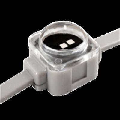 IP67 Permanent Holiday Decoration Light House  DC9V 0.5W 25mm Outdoor Waterproof LED Point Lamp RGBW