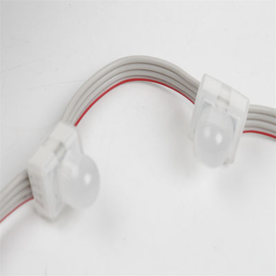 DC12V 0.3W 12mm SMD2025 LED 픽셀 모듈 IP67 방수 전색 RGB 문자열 정사각형 LED 조명 주소