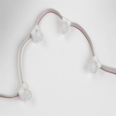 스마트 12mm SMD5050 RGBW 픽셀 LED 스트링 라이트 IP67 변경 가능한 발광 색상 PC 램프 바디와 야외 장식