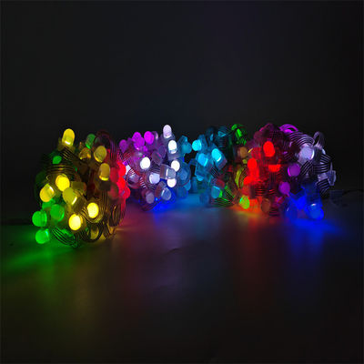 12mm 픽셀 LED 라이트 크리스마스 장식 포인트 라이트 방수 IP68 12V 야외 RGB 풀 컬러