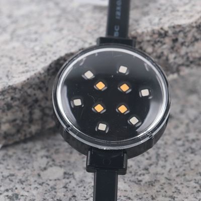 IP67 방수 RGB 50mm SMD3535 DMX512 스마트 픽셀 LED 포인트 라이트 PC 보디