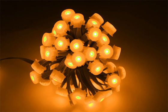 IP67 방수 야외 장식 SMD5050 20mm 6LM 다색 LED DMX512 RGBW 점광