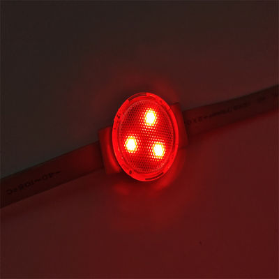 풀 컬러 LED 포인트 라이트 12V RGB 고효율 LED 픽셀 라이트 PC 접착 램프 몸체