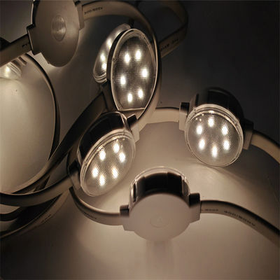 RGB LED 픽셀 50mm 지름 IP67 LED 픽셀 빛 실내외장 장식 조명 건물 다리