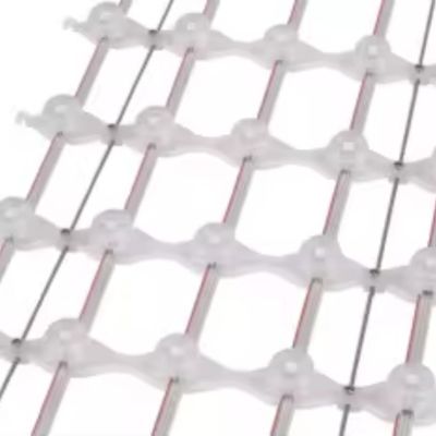 IP67 Addressable Full Color LED Point Light Source Display Mesh Screen for Building Media Decoration