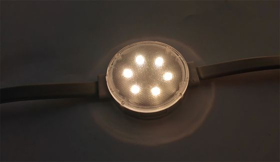 24V 50mm color point light source IP67 outdoor permanent decorative pixel light