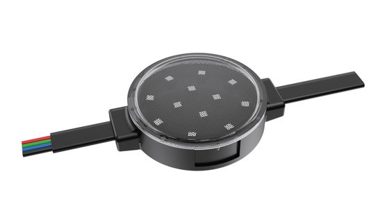 후드 품질 0.3W 24V RGB 50mm IP67 방수 픽셀 라이트 Dmx512 LED 포인트 라이트