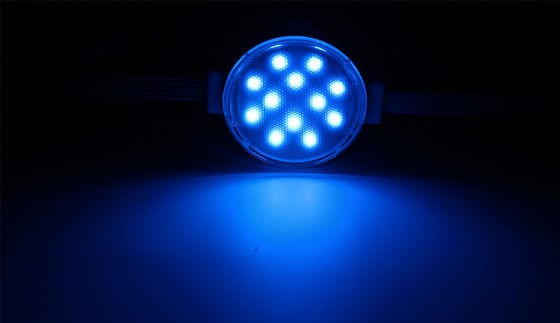 12LED 색상 24V 50mm 점광원 DMX512 장식 픽셀 빛