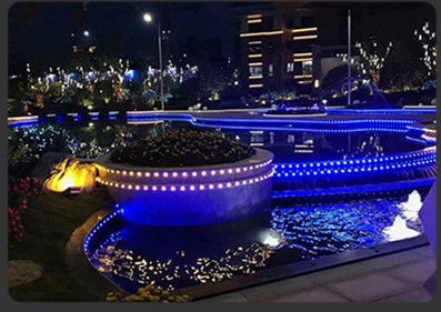 야외 프로그래밍 가능한 50MM LED 포인트 빛 소스 밀키 커버 24V Rgb LED 픽셀 라이트