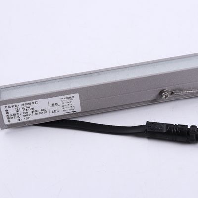 장식용 쌍각 렌즈로 12W 고 밝기 LED 벽 세척기 IP66 방수